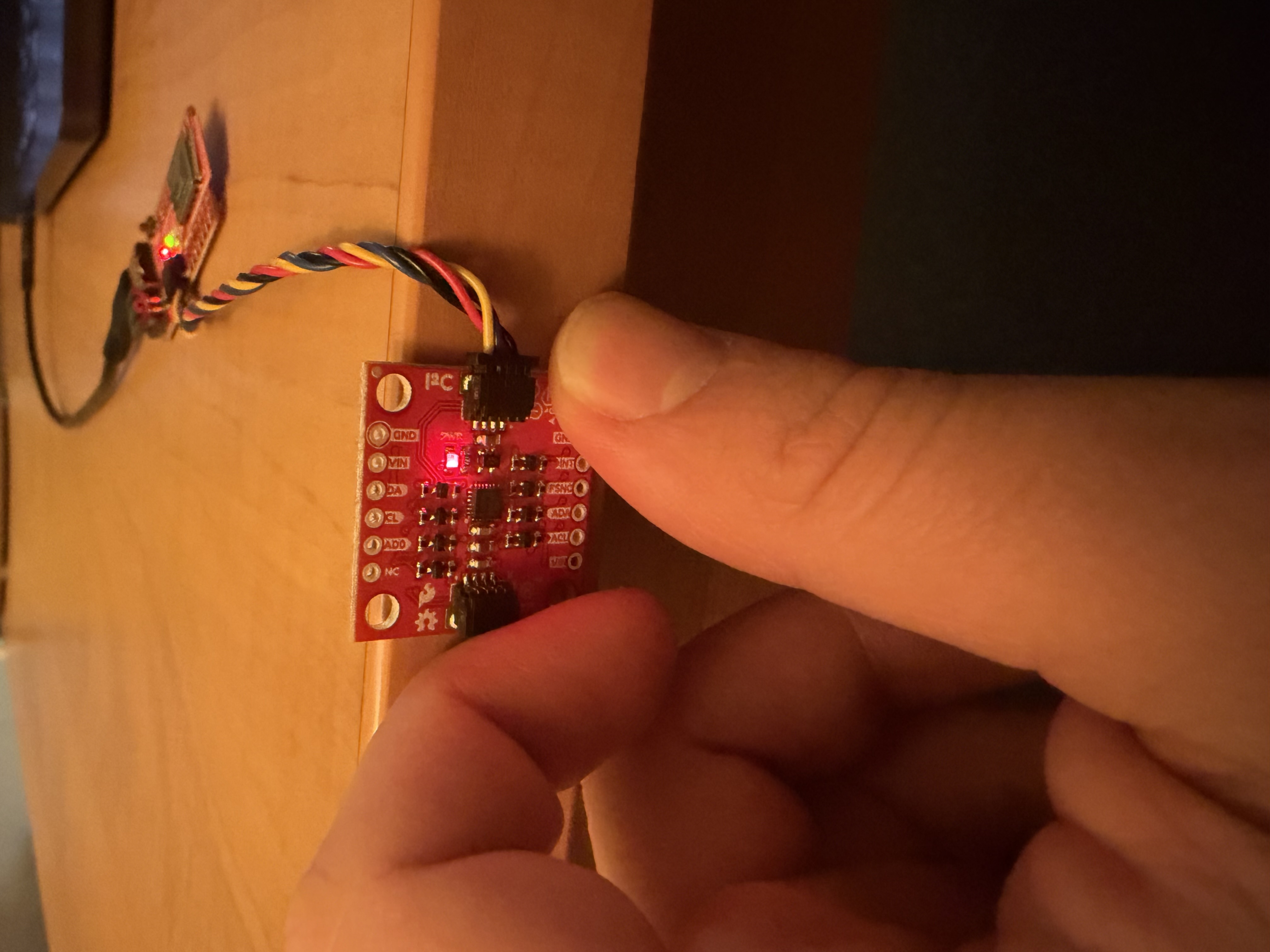 Acceleration plot with +Y up