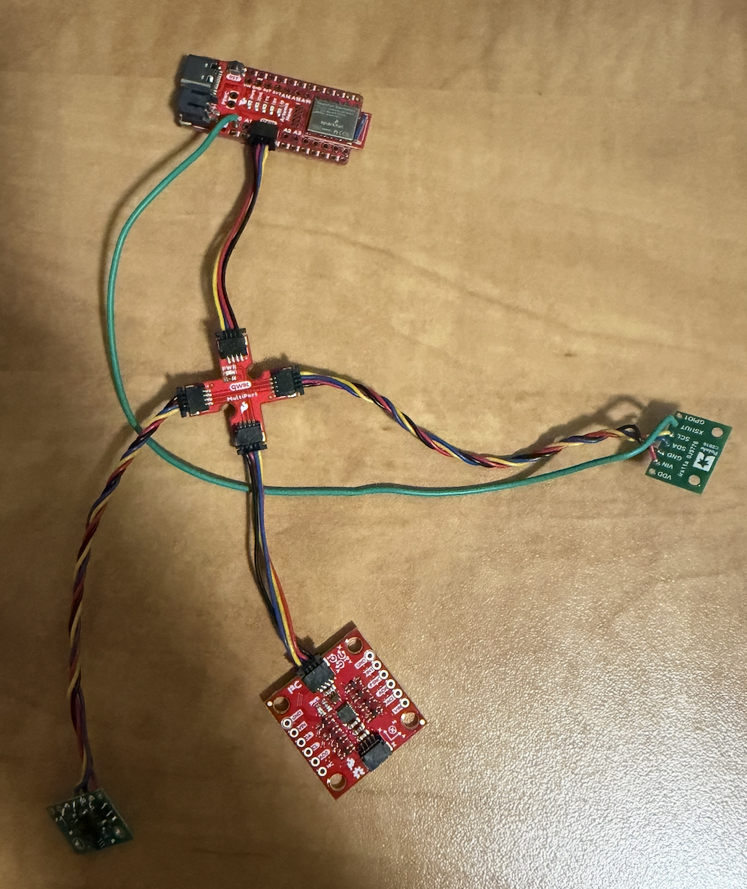 Both ToF sensors setup