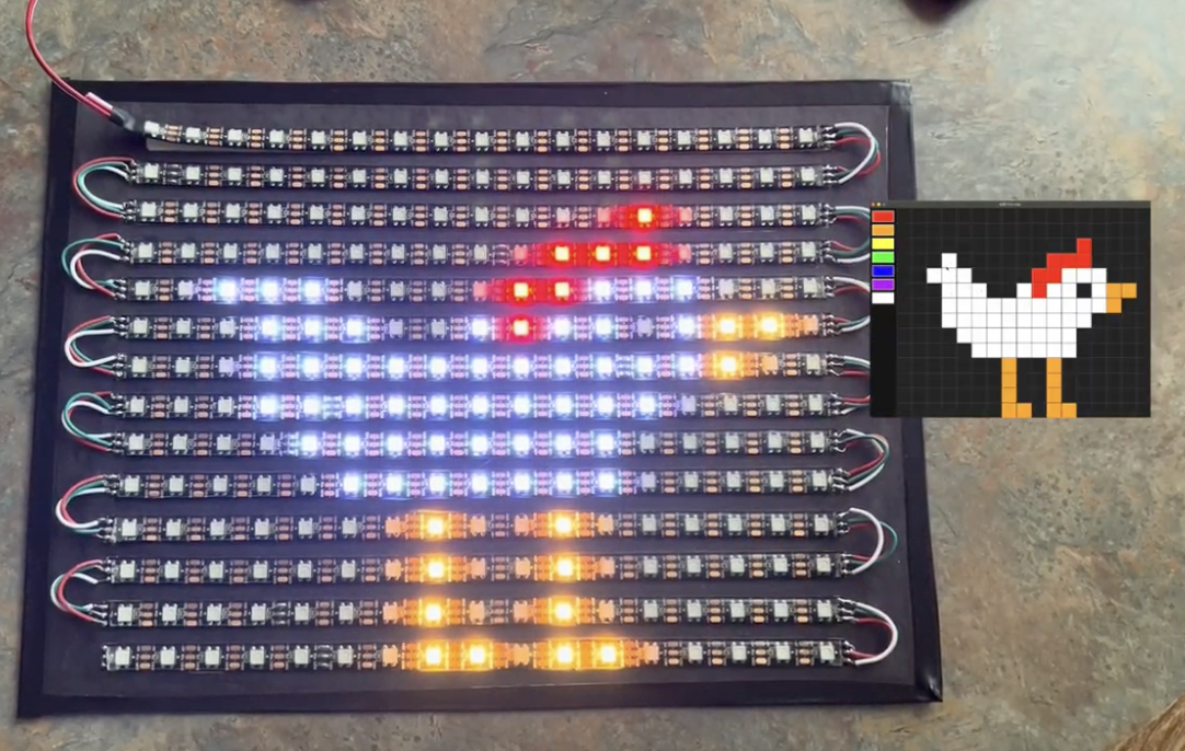 Interactive LED Canvas